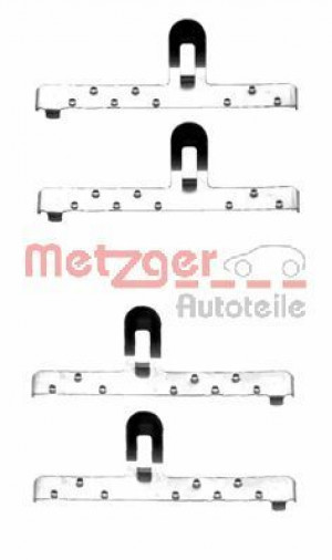 METZGER 109-1048 - Zubehörsatz, Scheibenbremsbelag