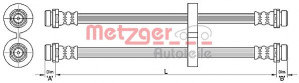 METZGER 4110312 - Bremsschlauch