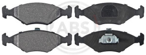 A.B.S. 37170 - Bremsbelagsatz, Scheibenbremse