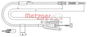 METZGER 17.0125 - Seilzug, Feststellbremse