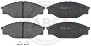 A.B.S. 36761 - Bremsbelagsatz, Scheibenbremse