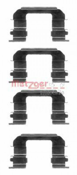 METZGER 109-1287 - Zubehörsatz, Scheibenbremsbelag