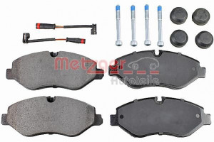 METZGER 1170844 - Bremsbelagsatz, Scheibenbremse