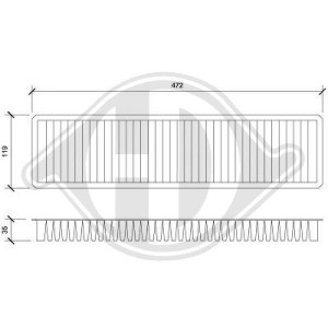 DIEDERICHS DCI0804 - Filter, Innenraumluft