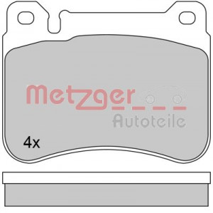 METZGER 1170407 - Bremsbelagsatz, Scheibenbremse