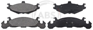 A.B.S. 38219 - Bremsbelagsatz, Scheibenbremse