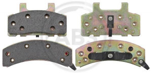 A.B.S. 38368 - Bremsbelagsatz, Scheibenbremse