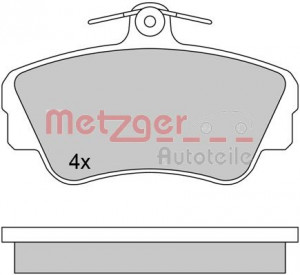METZGER 1170627 - Bremsbelagsatz, Scheibenbremse