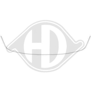 DIEDERICHS 4466044 - Zier-/Schutzleiste, Stoßfänger