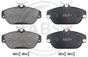 A.B.S. 36710 - Bremsbelagsatz, Scheibenbremse