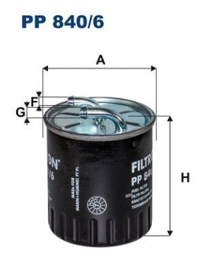 FILTRON PP840/6 - Kraftstofffilter