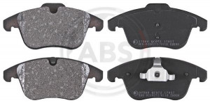 A.B.S. 37568 - Bremsbelagsatz, Scheibenbremse