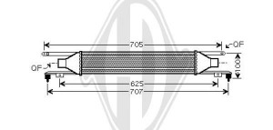 DIEDERICHS DCA1097 - Ladeluftkühler
