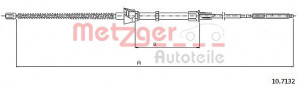 METZGER 10.7132 - Seilzug, Feststellbremse