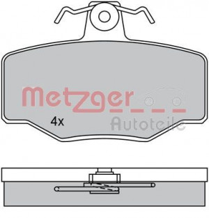 METZGER 1170076 - Bremsbelagsatz, Scheibenbremse