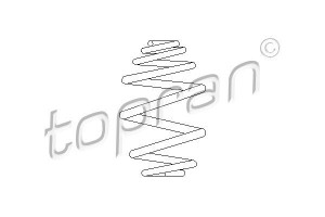 TOPRAN 207596 - Fahrwerksfeder