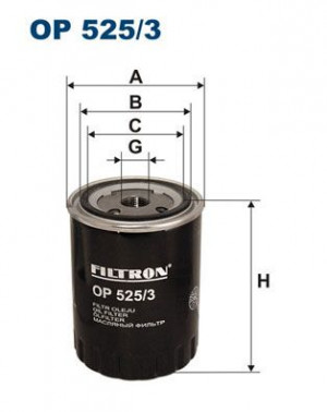 FILTRON OP525/3 - Ölfilter