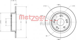 METZGER 6110426 - Bremsscheibe