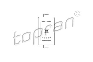 TOPRAN 108882 - Schalter, Heckscheibenheizung