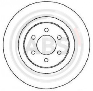 A.B.S. 16720 - Bremsscheibe