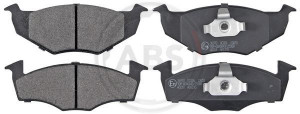 A.B.S. 36970 - Bremsbelagsatz, Scheibenbremse