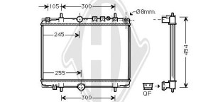 DIEDERICHS DCM2780 - Kühler, Motorkühlung