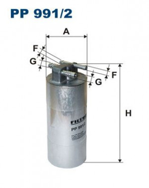 FILTRON PP991/2 - Kraftstofffilter