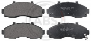 A.B.S. 37044 - Bremsbelagsatz, Scheibenbremse