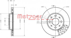 METZGER 6110363 - Bremsscheibe