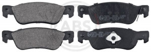 A.B.S. 36686 - Bremsbelagsatz, Scheibenbremse
