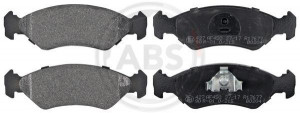 A.B.S. 36707 - Bremsbelagsatz, Scheibenbremse