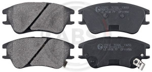 A.B.S. 37432 - Bremsbelagsatz, Scheibenbremse