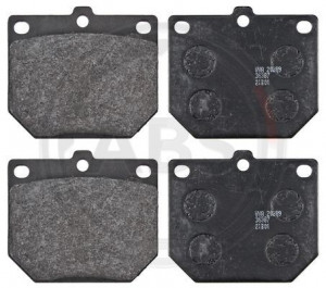 A.B.S. 36387 - Bremsbelagsatz, Scheibenbremse