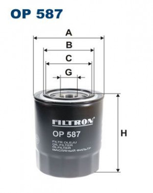 FILTRON OP587 - Ölfilter