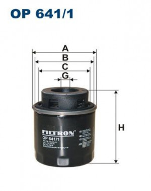 FILTRON OP641/1 - Ölfilter
