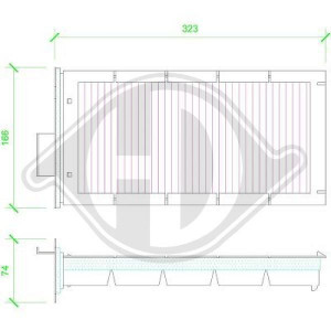 DIEDERICHS DCI1114 - Filter, Innenraumluft