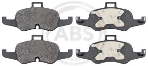 A.B.S. 35106 - Bremsbelagsatz, Scheibenbremse