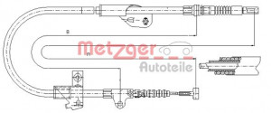 METZGER 17.0237 - Seilzug, Feststellbremse