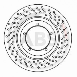 A.B.S. 15808 - Bremsscheibe