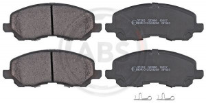 A.B.S. 37202 - Bremsbelagsatz, Scheibenbremse