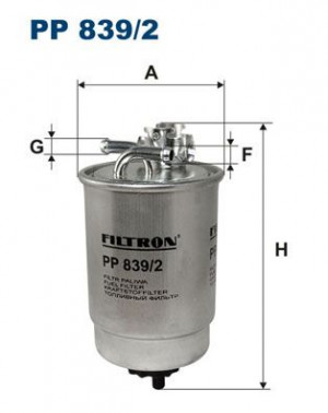 FILTRON PP839/2 - Kraftstofffilter