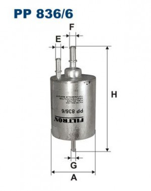FILTRON PP836/6 - Kraftstofffilter