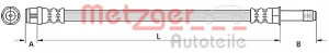 METZGER 4110882 - Bremsschlauch