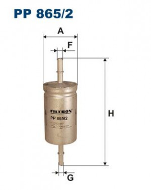 FILTRON PP865/2 - Kraftstofffilter