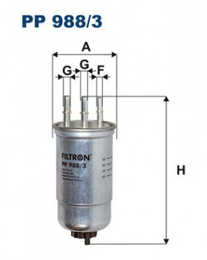FILTRON PP988/3 - Kraftstofffilter