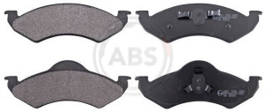 A.B.S. 38820 - Bremsbelagsatz, Scheibenbremse