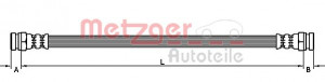 METZGER 4110318 - Bremsschlauch