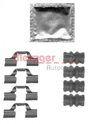 METZGER 109-1827 - Zubehörsatz, Scheibenbremsbelag