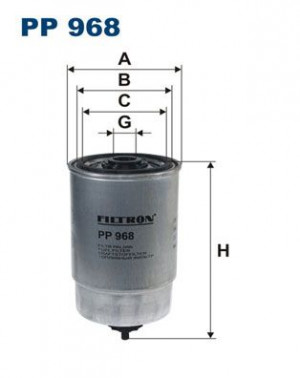 FILTRON PP968 - Kraftstofffilter