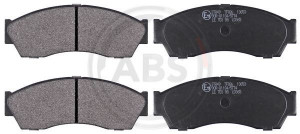 A.B.S. 37849 - Bremsbelagsatz, Scheibenbremse